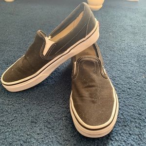 Women’s black Vans